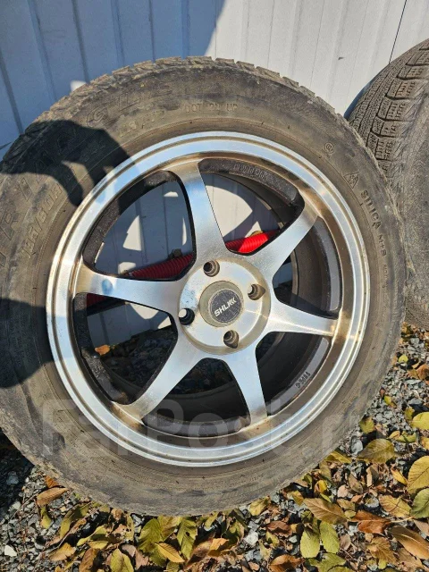 Комплект колес SHLK R15 15X6,5JJ 4X100 ET38 Triangle 185/60, 15