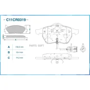 ������� ��������� �������� (AUDI 100/A6 (C4 (TRW GDB1049) C11CR0319 Cworks C11CR0319 C11CR0319 ����