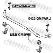 ���� ������������� | ��� ��� | Febest 0423GM4WRL 0423GM4WRL ����