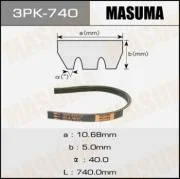 ������ ���������� 3PK-740, 99393-80710, 3PK740, Masuma (C / 60 / 28) ���������� 3PK740 ����