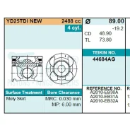 ������� Nissan YD25DDTI R51M D40M Teikin 44684Agstd 44684AGSTD ����