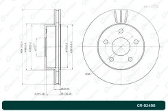 ���� ��������� G-brake GR-02490 GR02490 ����
