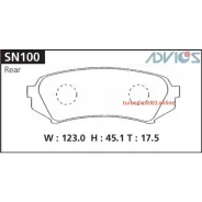�������� ��������� ������� Advics ������ Advics SN100 ����