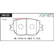 �������� ��������� ������� Advics �������� Advics SN125 ����
