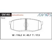 �������� ��������� ������� Advics ������ Advics SN140 ����