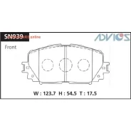 �������� ��������� ������� Advics �������� Advics SN939 ����