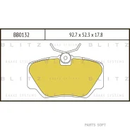 ������� ��������� MB W201 82- �����. Blitz BB0132 BB0132 ����