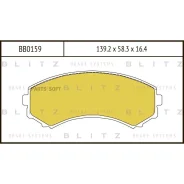 ������� ��������� Mitsubishi Pajero 93- �����. Blitz BB0159 BB0159 ����