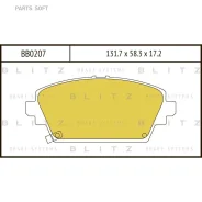 ������� ��������� Honda Accord 98- �����. Blitz BB0207 BB0207 ����