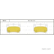 ������� ��������� Lexus GS300/GS430 05- ����. Blitz BB0342 BB0342 ����