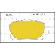 ������� ��������� Toyota Avensis Verso 01- 2.0/2.0D ������. Blitz BB0486 BB0486 ����