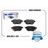 ������� ��������� ������ ����. BR. BP.1.60 04466-52070 Toyota Corolla E150, E180 06-, Auris 07-, Yaris BR. BP.1.60 Brave BRBP160 BRBP160 ����