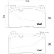 ������� ��������� �������� | ����� | Brembo P85123 P85123 ����