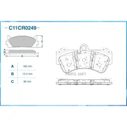 ������� ��������� �������� Volkswagen Touareg 03/Porsche Cayenne 03 (TRW GDB1547) C11CR0249 Cworks C11CR0249 C11CR0249 ����