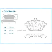 ��������� ������� ������ Low Metallic C12CR0101 Cworks C12CR0101 C12CR0101 ����