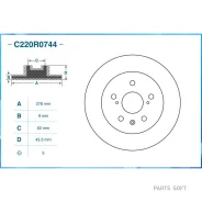 ��������� ���� ������ C220R0744 Cworks C220R0744 C220R0744 ����