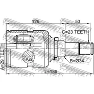 ���� ���������� Toyota Corolla/Matrix (NAP) ZZE13# 2002-2008 0111-ZZE132U Febest 0111ZZE132U 0111ZZE132U ����