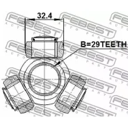 ������� Mitsubishi Outlander CU# 2002-2006 0416-CY2 Febest 0416CY2 0416CY2 ����