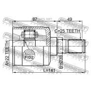 ���� ���������� Hyundai Accent II 1211-Accmt Febest 1211Accmt 1211ACCMT ����
