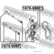 ����������� ������ �������� Mercedes BENZ Sprinter 906 2005-2013 1675-906F Febest 1675906F 1675906F ����