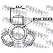 ������� AUDI A3/A3 Sportback (8P) 2003-2013 1716-A4 Febest 1716A4 1716A4 ����