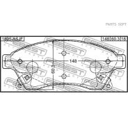 ������� �������� OPEL Astra J 2010- 1801-ASJF Febest 1801ASJF 1801ASJF ����