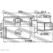 ���� ���������� ����� BMW 1 F20/F21 2010- 1911-F30LH Febest 1911F30LH 1911F30LH ����