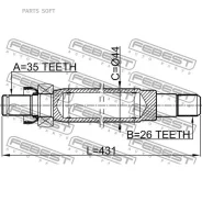 ������� ������ FORD Mondeo III 2112-GEMT Febest 2112GEMT 2112GEMT ����