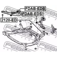 ����� ������� FORD EDGE 2007-2014 2120-ED Febest 2120ED 2120ED ����