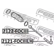 ���� ������� FORD Focus III CB8 2011-2014 2122-Fociii Febest 2122Fociii 2122FOCIII ����