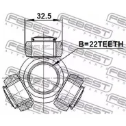 ������� Hyundai Accent 11/BLUE USA 2011- 2216-CER Febest 2216CER 2216CER ����