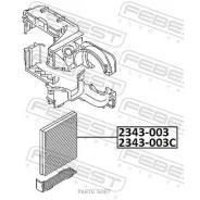 ������ �������� 2343-003 Febest 2343003 2343003 ����