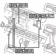 ����������� �������� ���������� ������� �������� ��� AUDI A3/A3 Sportback (8P) 2003-2013 2375-5M1R Febest 23755M1R 23755M1R ����