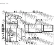 ���� ������� Renault Duster 2011- 2410-Dustawd Febest 2410Dustawd 2410DUSTAWD ����