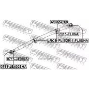 ������� ������� �������� ��� Land Rover Freelander II 2006-2014 2915-Fliisa Febest 2915Fliisa 2915FLIISA ����