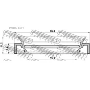 ������� ������� 33.3x56.3x7.4x11.2 | ����/��� | Febest 95HAY35560711C 95HAY35560711C ����