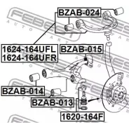 ����������� ������� ��������� ������ | ����� ����/��� | Febest BZAB014 BZAB014 ����