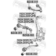 ����������� ��������� ������� ������ BZAB-062 Febest BZAB062 BZAB062 ����