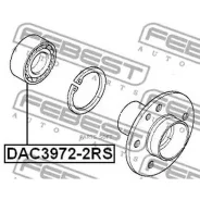 ��������� ������� �������� OPEL Vectra A 1988-1995 DAC3972-2RS Febest DAC39722RS DAC39722RS ����