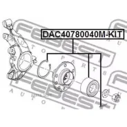 ��������� ��������� 40x78x40 | ����� ����/��� | Febest DAC40780040MKIT DAC40780040MKIT ����