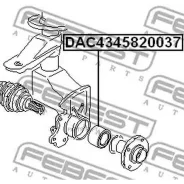 ��������� ������� �������� VW Passat (3B) DAC4345820037 Febest DAC4345820037 DAC4345820037 ����