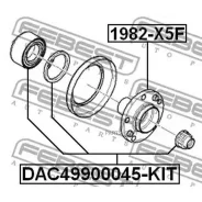 ��������� ������� DAC49900045-KIT Febest DAC49900045KIT DAC49900045KIT ����
