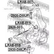 ����������� ������ ����� ������� LRAB-011 Febest LRAB011 LRAB011 ����