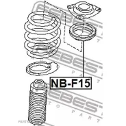 ��������� ����� ������������ Nissan JUKE 1/11-, Qashqai, X-Trail T31, NOTE NB-F15 Febest NBF15 NBF15 ����
