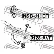 ������ ��������� ������������� d22 Nissan Qashqai UK NSB-J11EF Febest NSBJ11EF NSBJ11EF ����