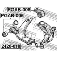 ������������ �������� PGAB-005 Febest PGAB005 PGAB005 ����
