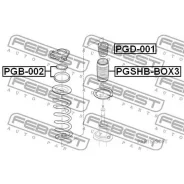 ��������� ����� ������������ FIAT Ducato 2J 2006-2014 �����. (�����. ) Febest PGB002 PGB002 ����