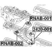 ����������� ������ ������ Renault Laguna III 2007- RNAB-001 Febest RNAB001 RNAB001 ����