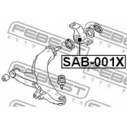 ����������� ������ Subaru Impreza G11 2000-2007 SAB-001X Febest SAB001X SAB001X ����