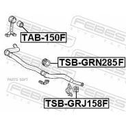 ������ ��������� ������������� D41 �������� ��� Toyota LAND Cruiser Prado GDJ150, �GRJ150, �KDJ150, �LJ150, �TRJ15# 2009.08- [GR] TSB-GRN285F Febest T...
